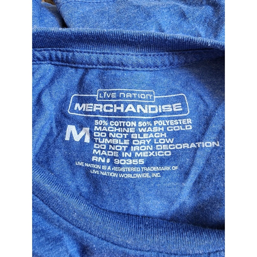 Lil Wayne T-Shirt Blue Size Medium Rap Band - Picture 4 of 4
